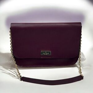 Kate Spade Putnam Drive Lizz Plum Purple Shoulder Bag